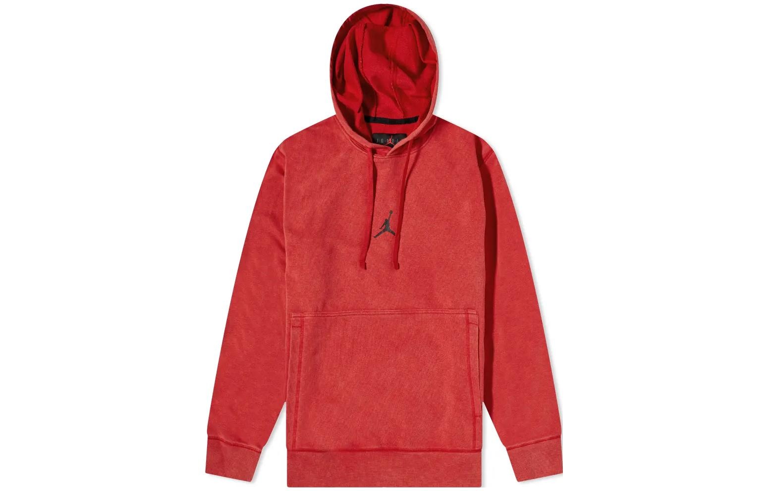 Air Jordan Dri-FIT Fleece Pullover Hoodies 'Red' DA9860-687 - 2