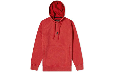 Jordan Air Jordan Dri-FIT Fleece Pullover Hoodies 'Red' DA9860-687 outlook