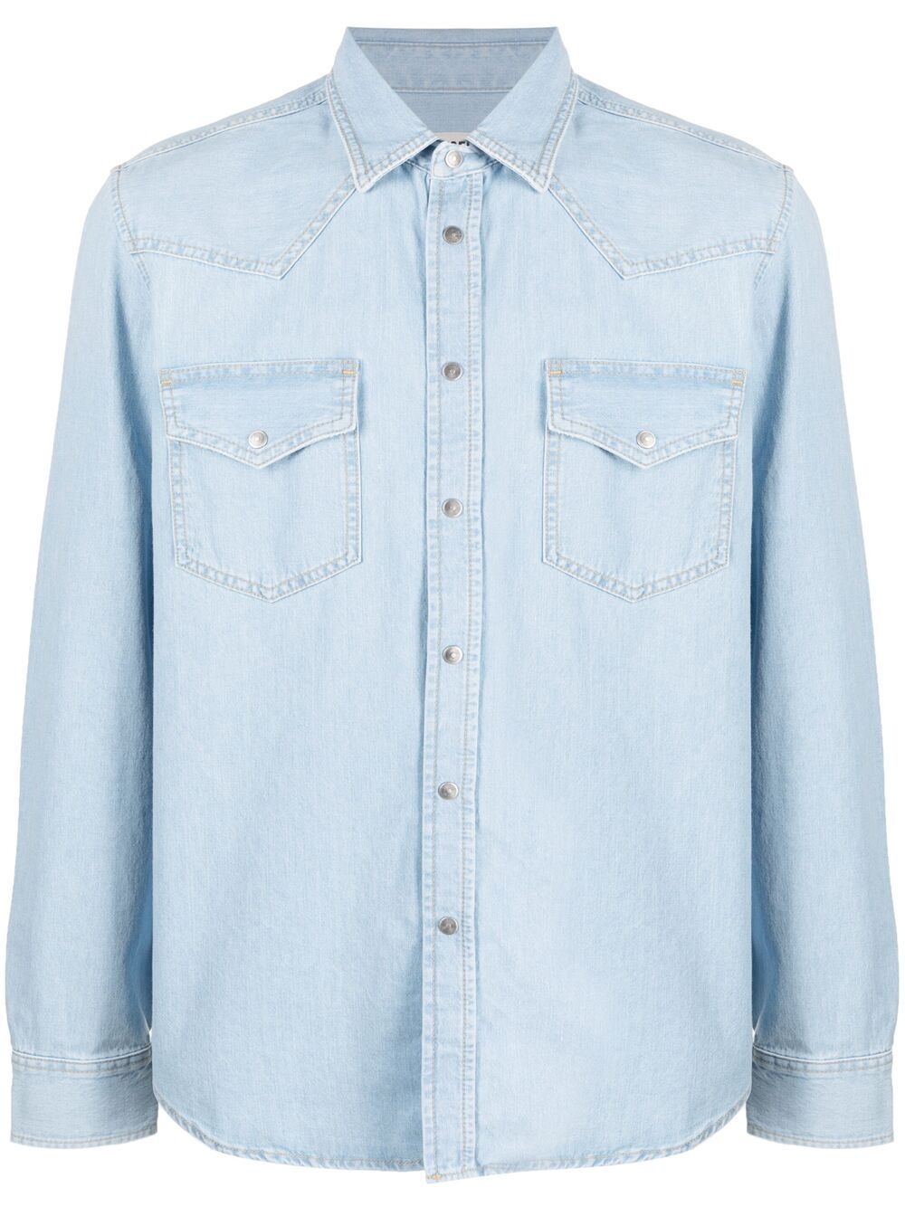 western denim shirt - 1