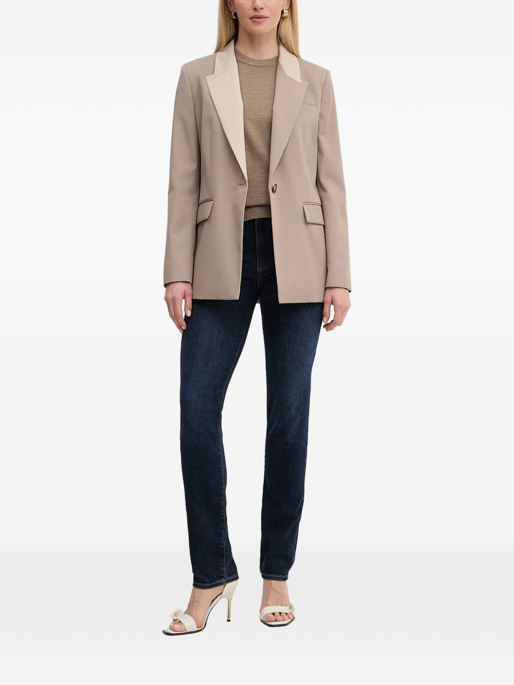 detailed straight-leg jeans - 2