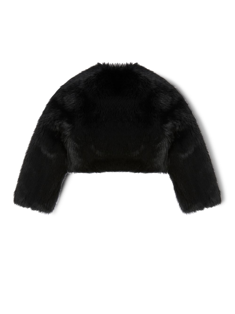 Faux Fur Crop Jacket - 6