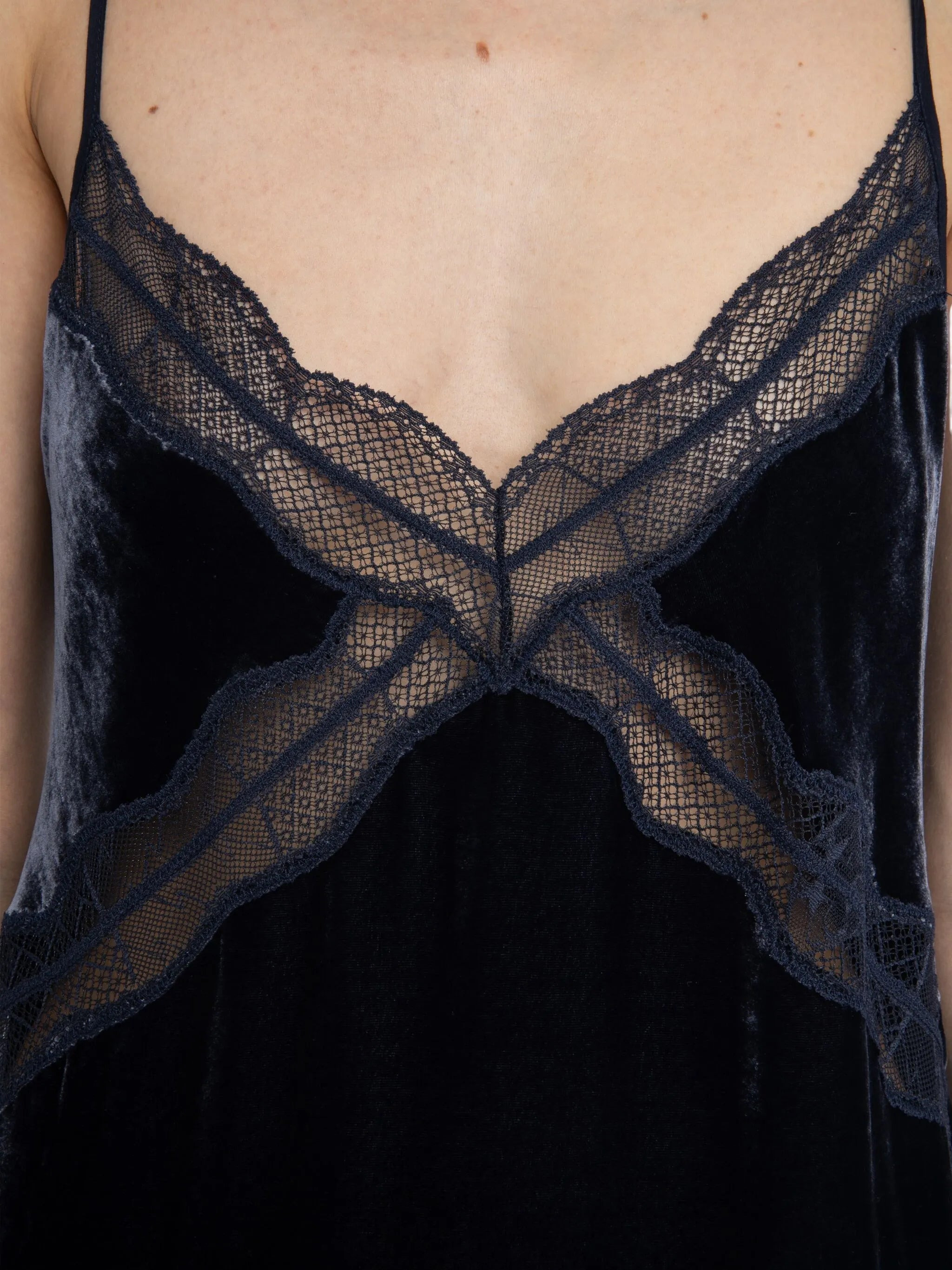 Zadig & Voltaire Lace-trim Mini Dress - 3