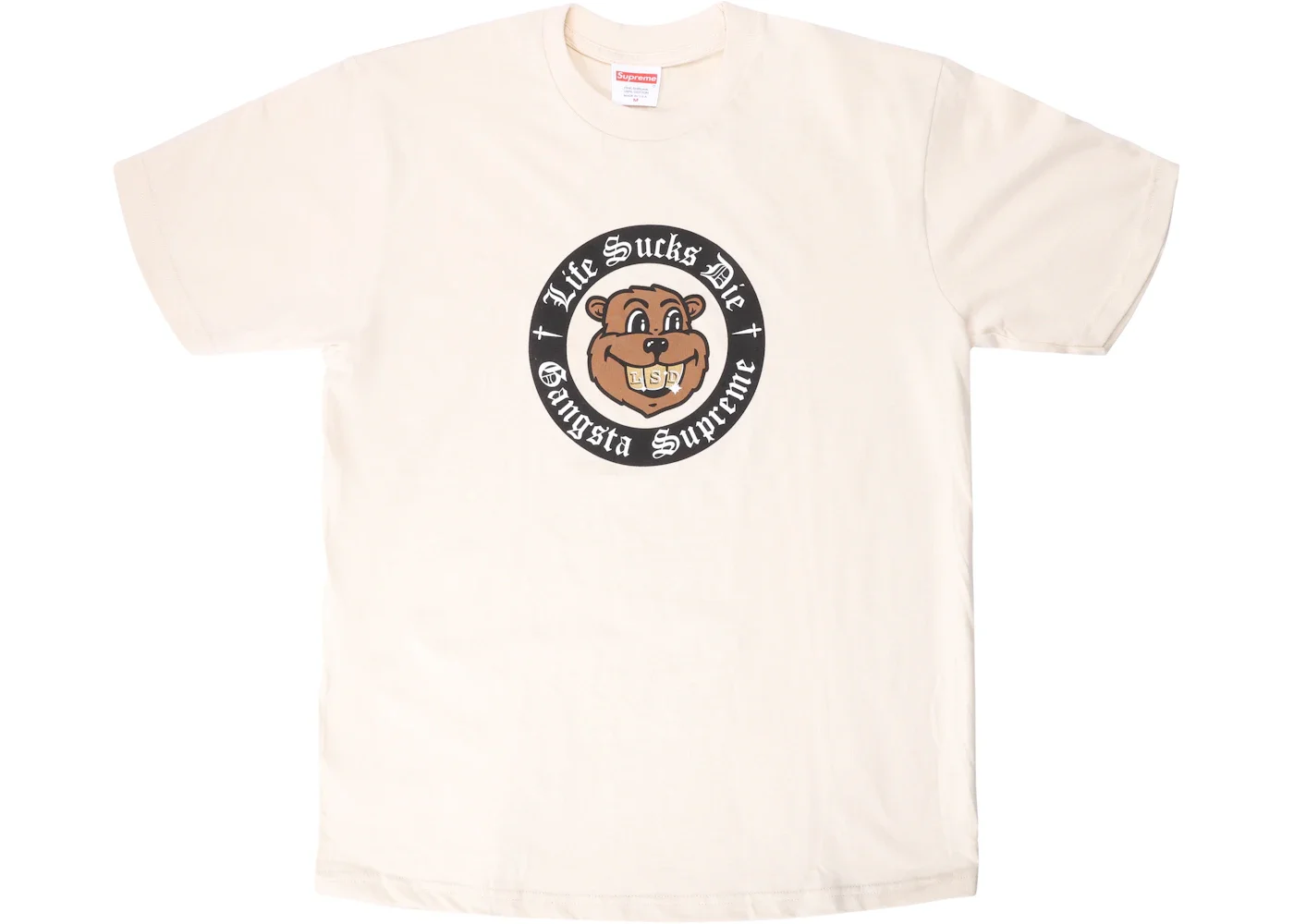 Supreme Life Sucks Die Tee Natural - 1