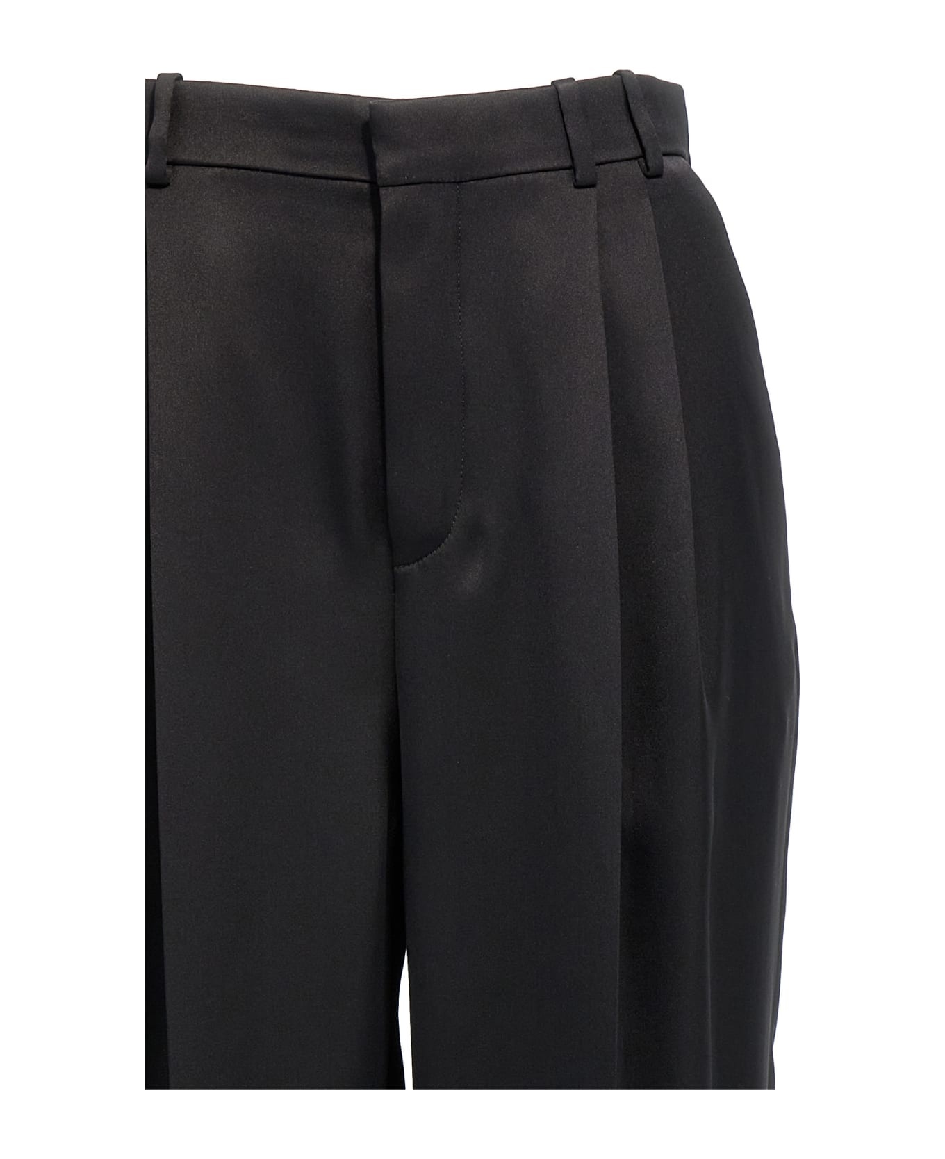 SAINT LAURENT Satin Pants | italist | REVERSIBLE