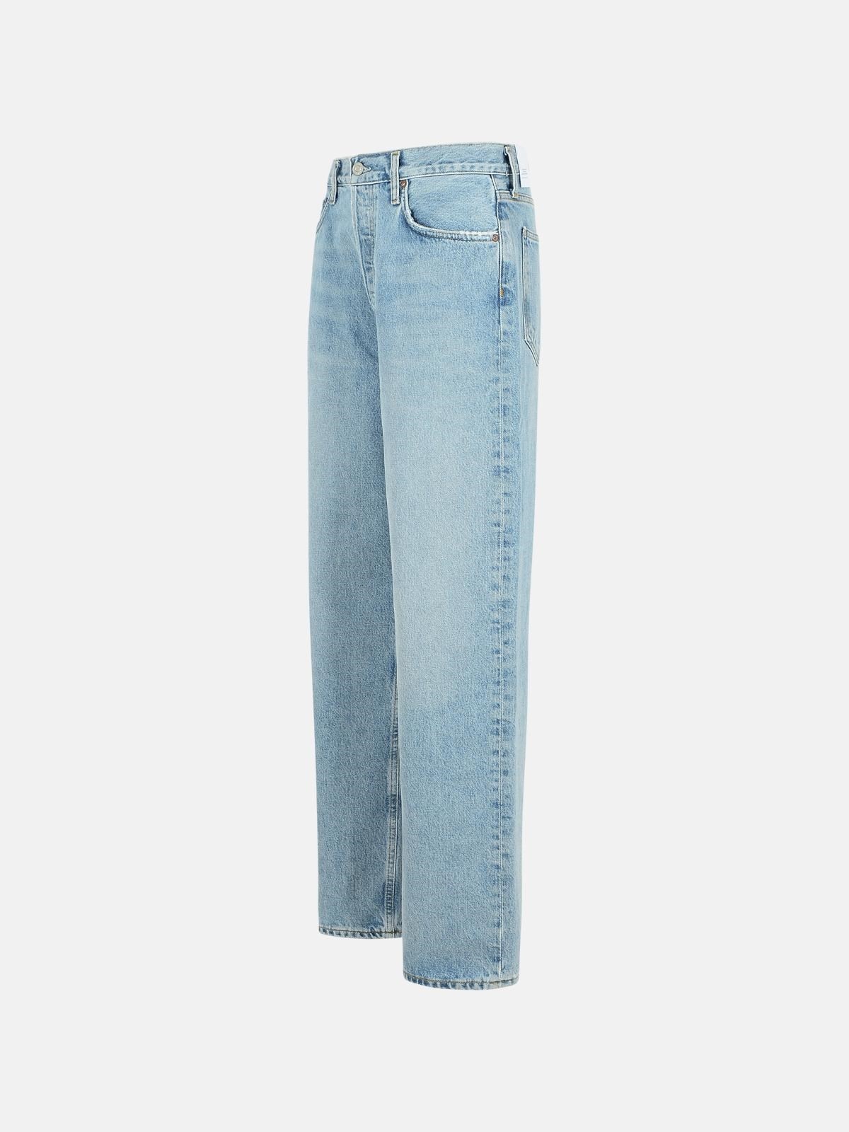 'SLUGGY BAGGY' LIGHT BLUE DENIM JEANS - 2