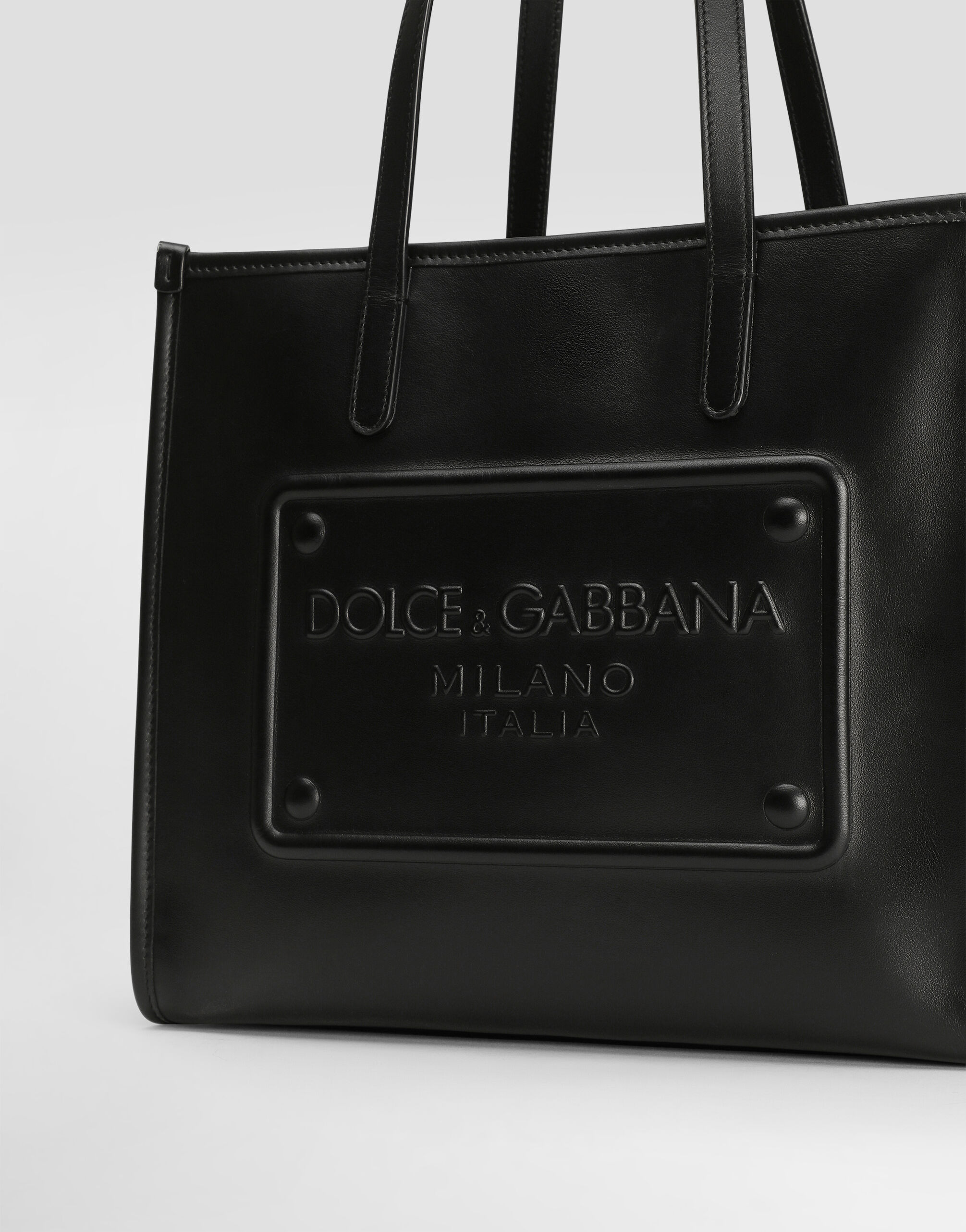 Medium calfskin shopper - 6