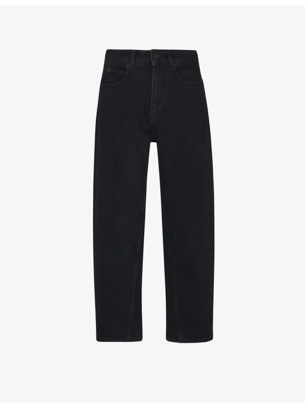 Barrel high-rise straight-leg jeans - 1