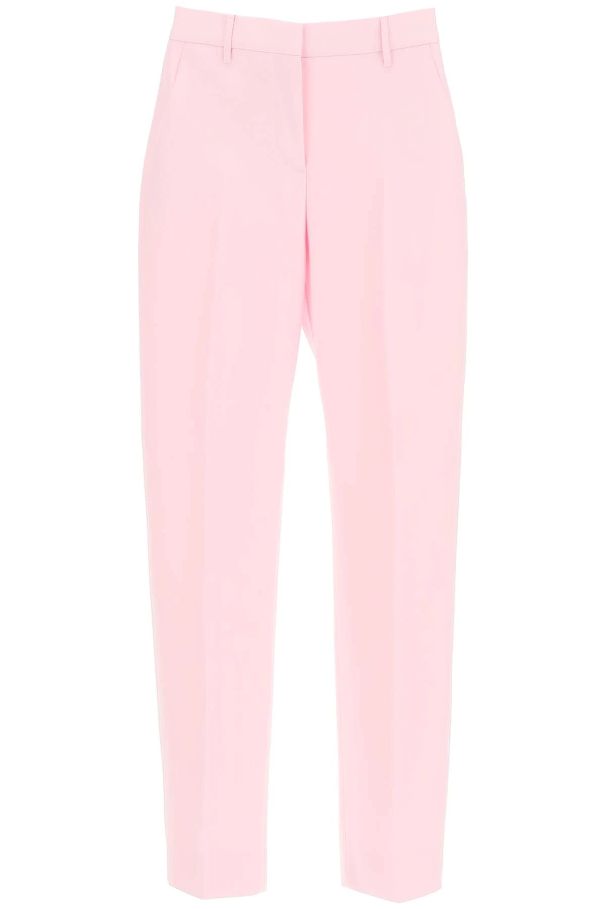 WOOL TWILL TROUSERS - 1