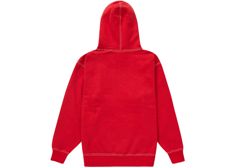 Supreme Supreme Timberland Hooded Sweatshirt (SS23) Red outlook