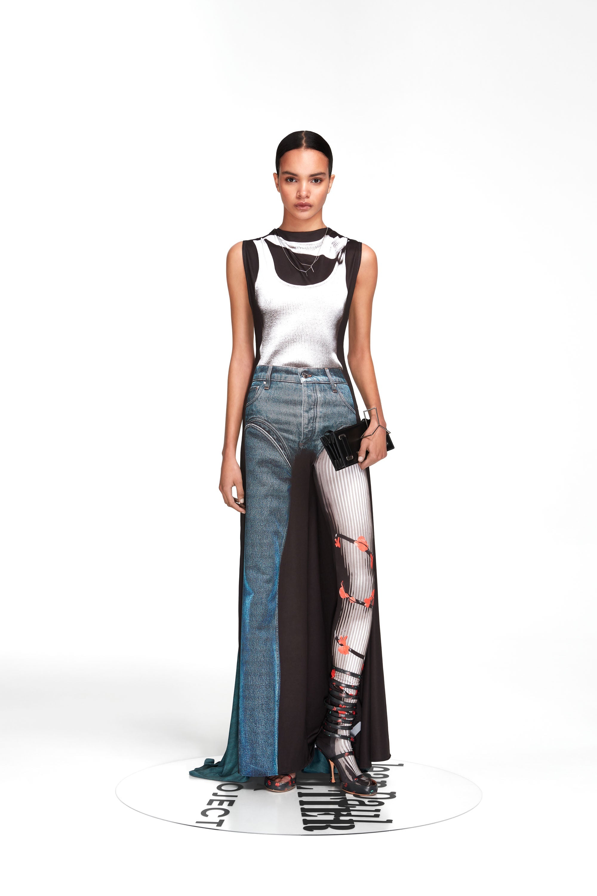 Trompe L'Oeil Pant Dress - 1