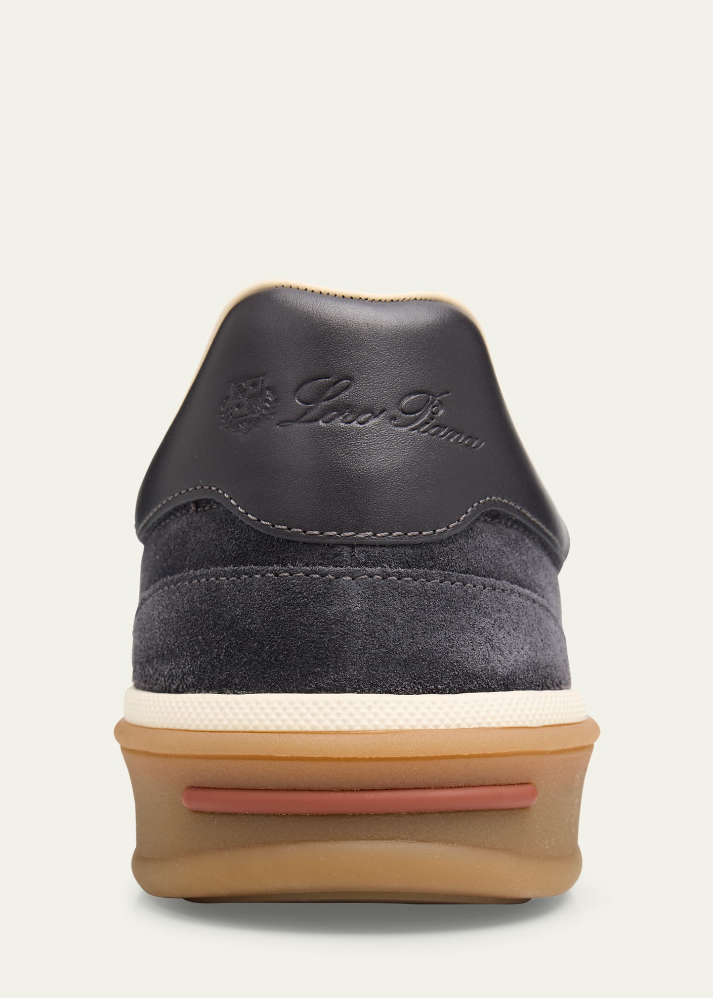 Men's Tennis Walk Suede Low-Top Sneakers - 6