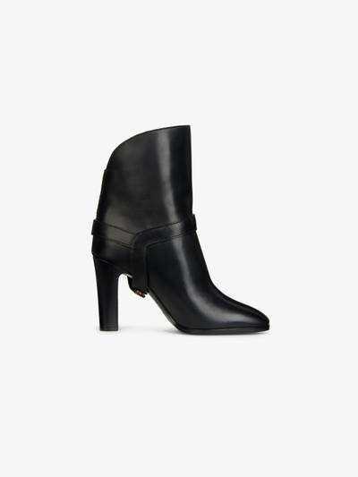 Givenchy Eden boots in smooth leather outlook