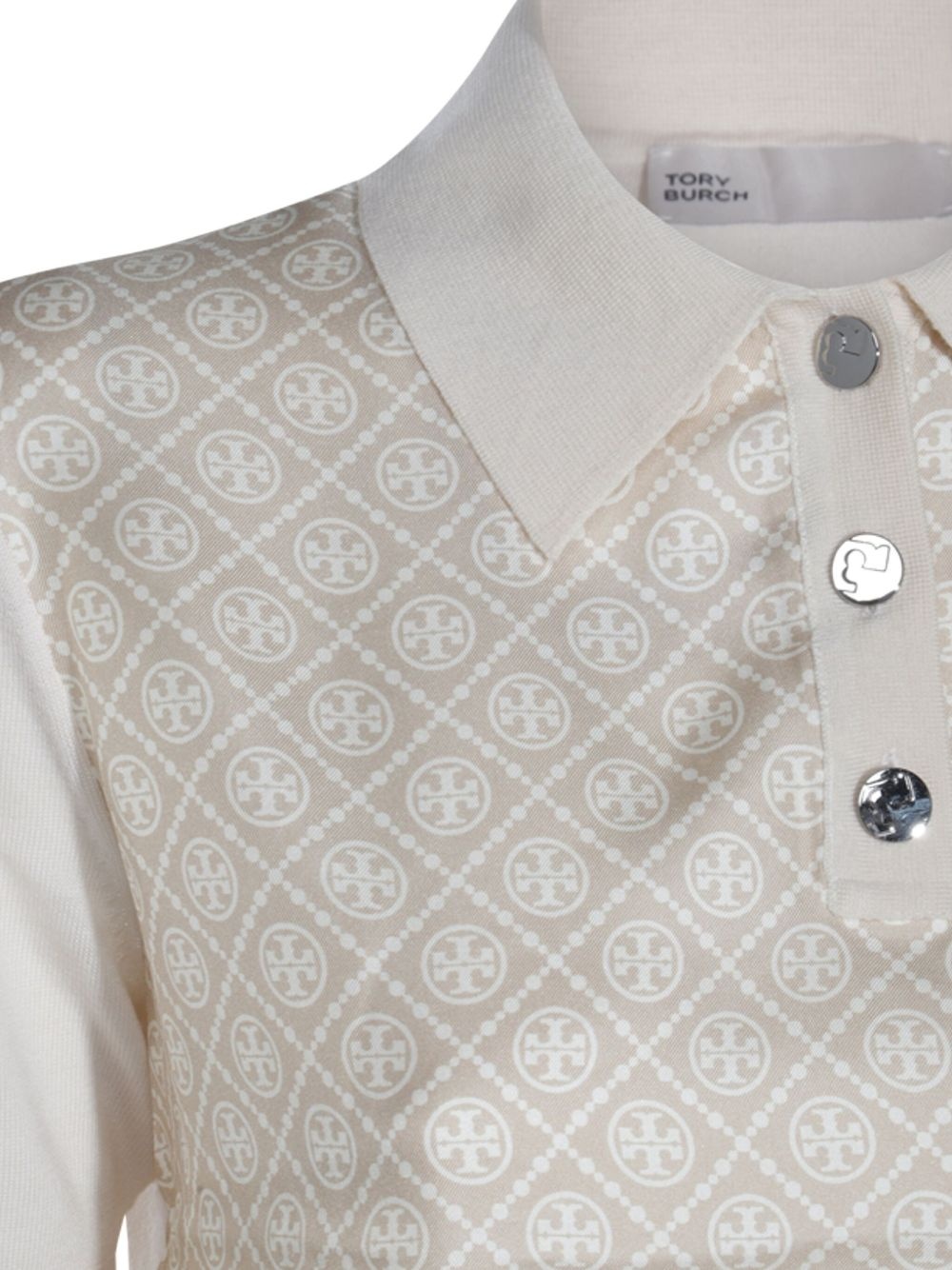 Tory Burch - Tory Burch T-shirts and Polos Beige - 3