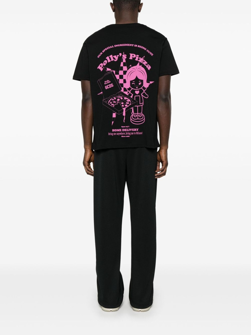GCDS x Polly Pocket Pizza T-shirt outlook