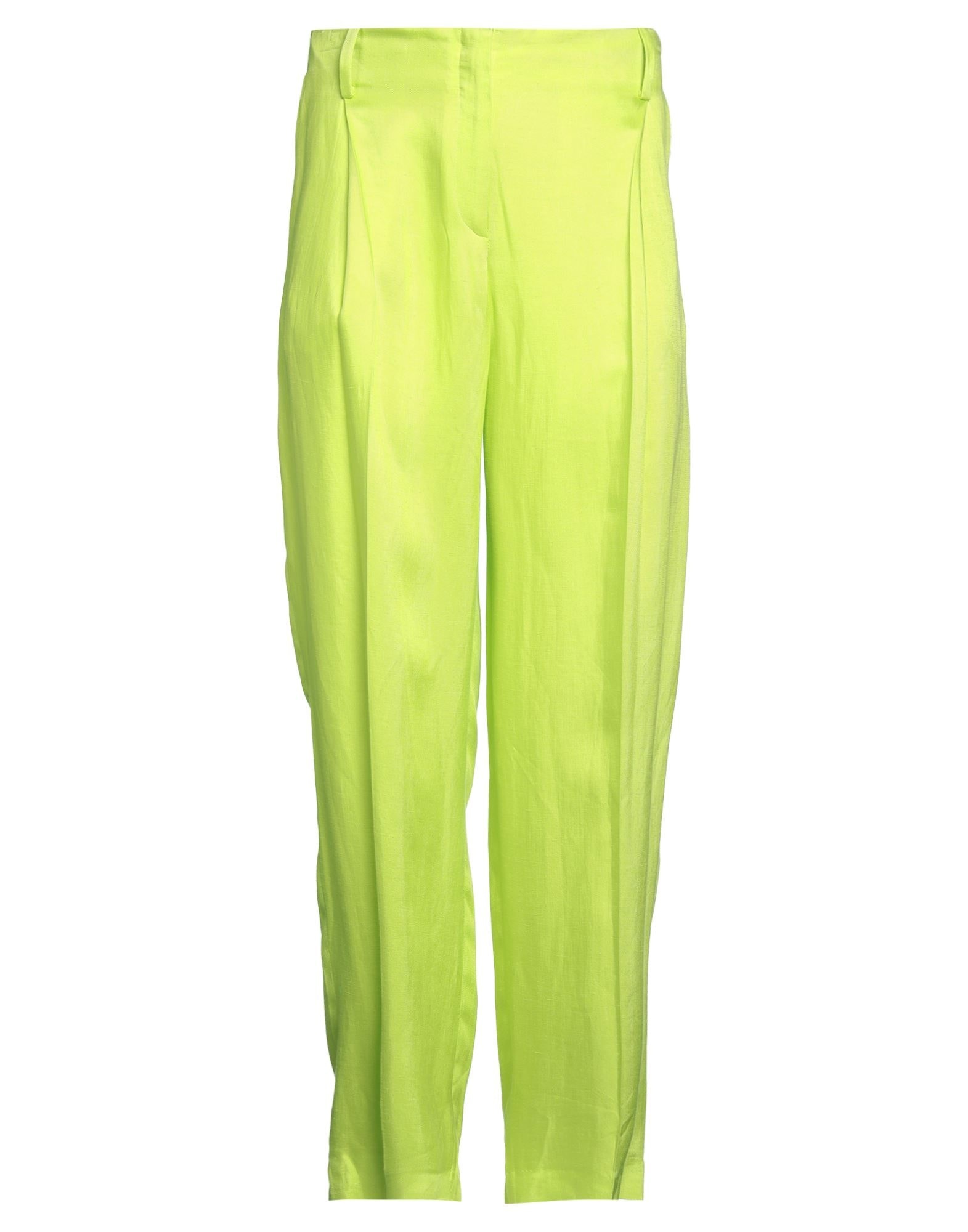 Acid green Women's Casual Pants - 1