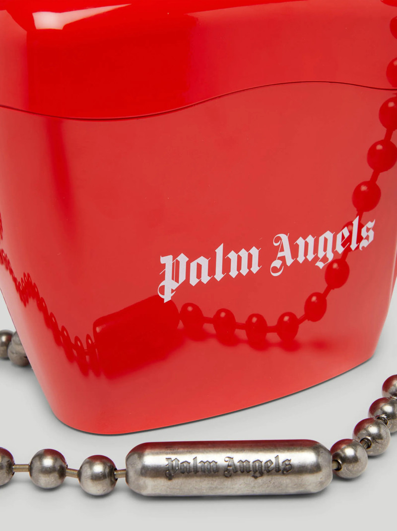 MINI RED PADLOCK BAG 5