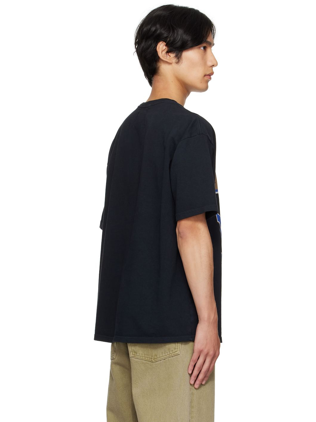 Black 'Cotswold' Crest T-shirt - 3
