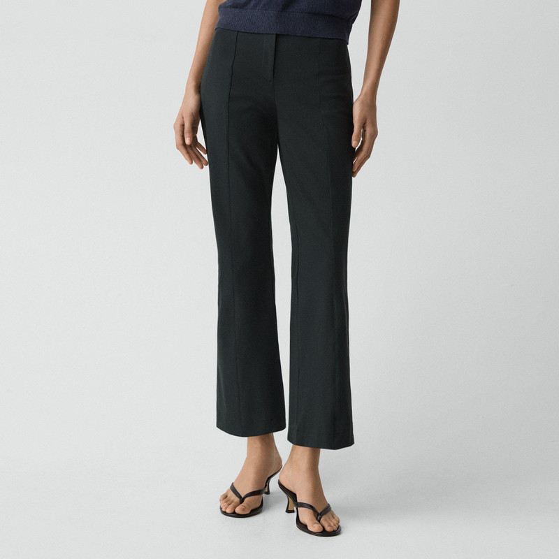 Seamed Kick Pant in Stretch Cotton-Blend 5