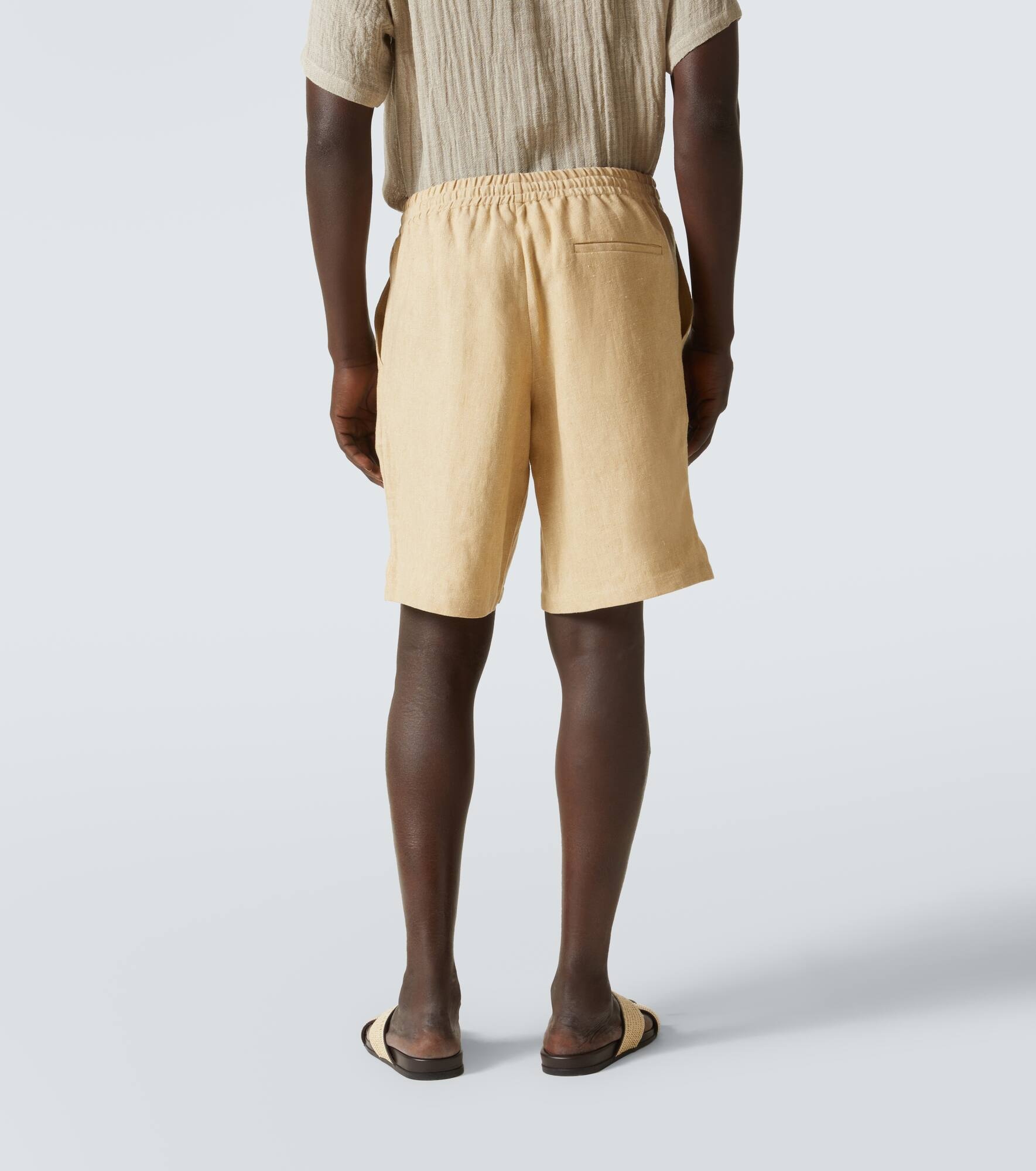 Linen shorts - 4