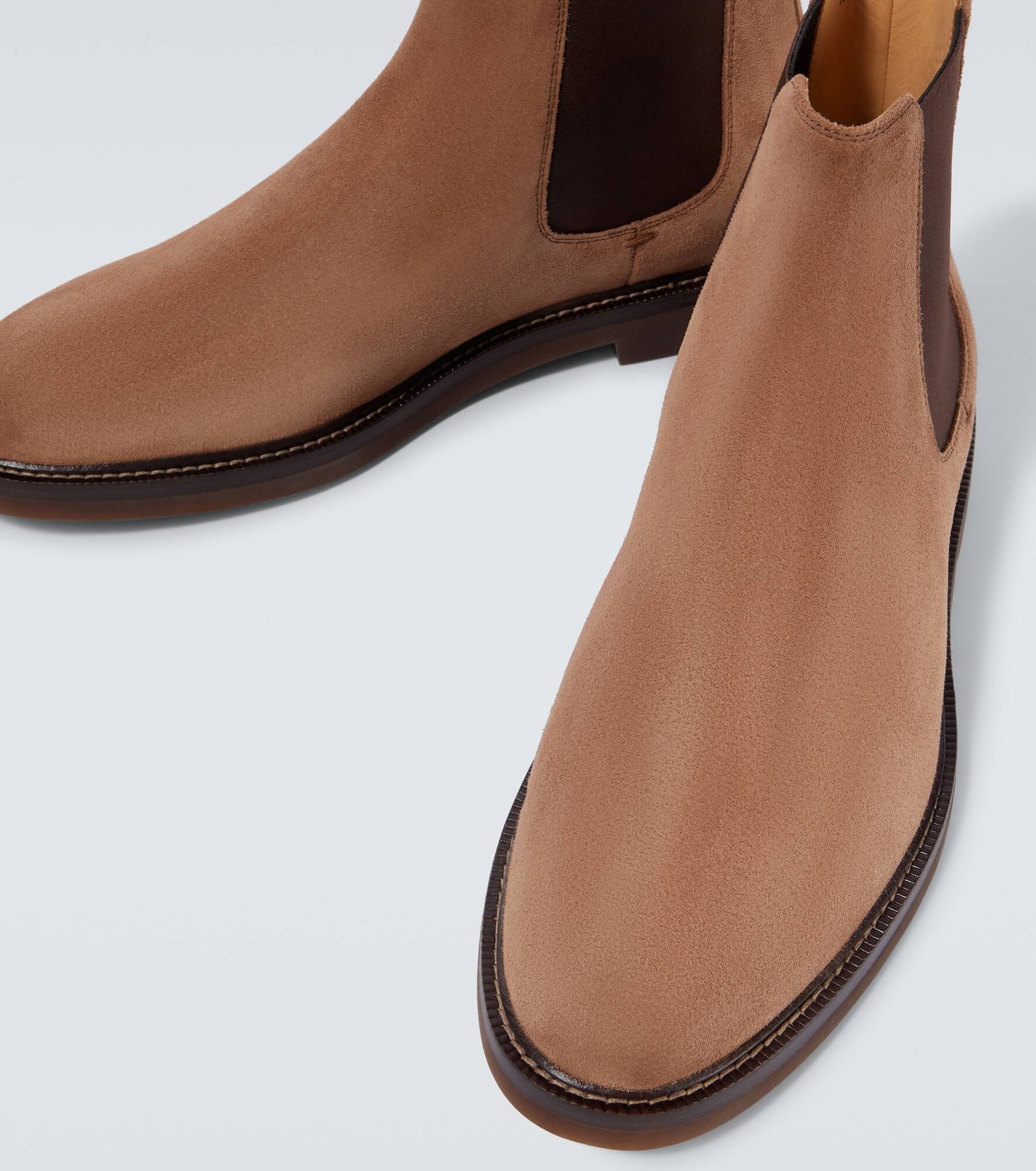 Suede Chelsea boots - 3