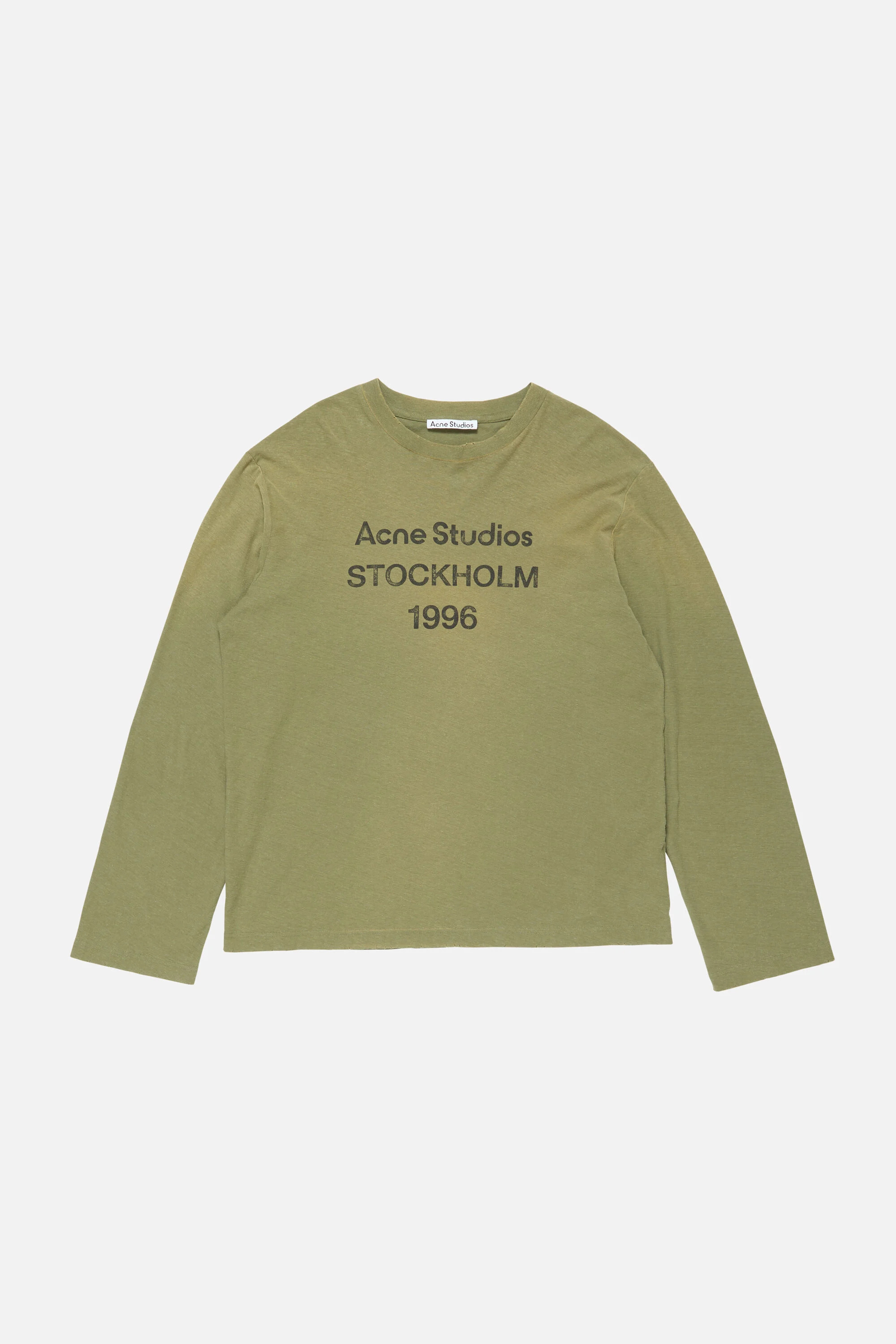 Logo t-shirt - Relaxed fit - Olive green - 6