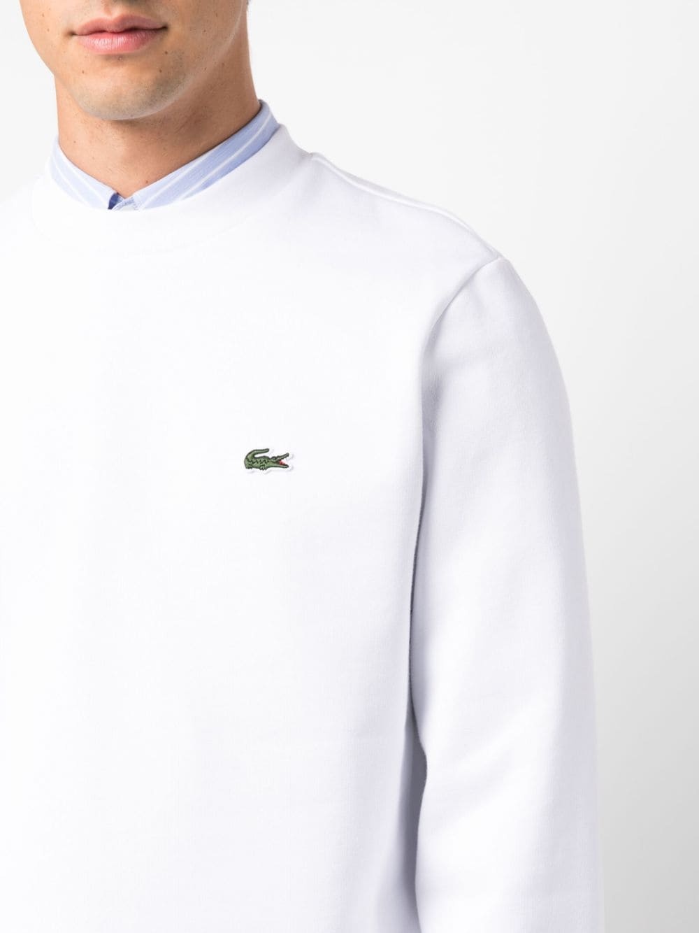 logo-embroidered sweatshirt - 5