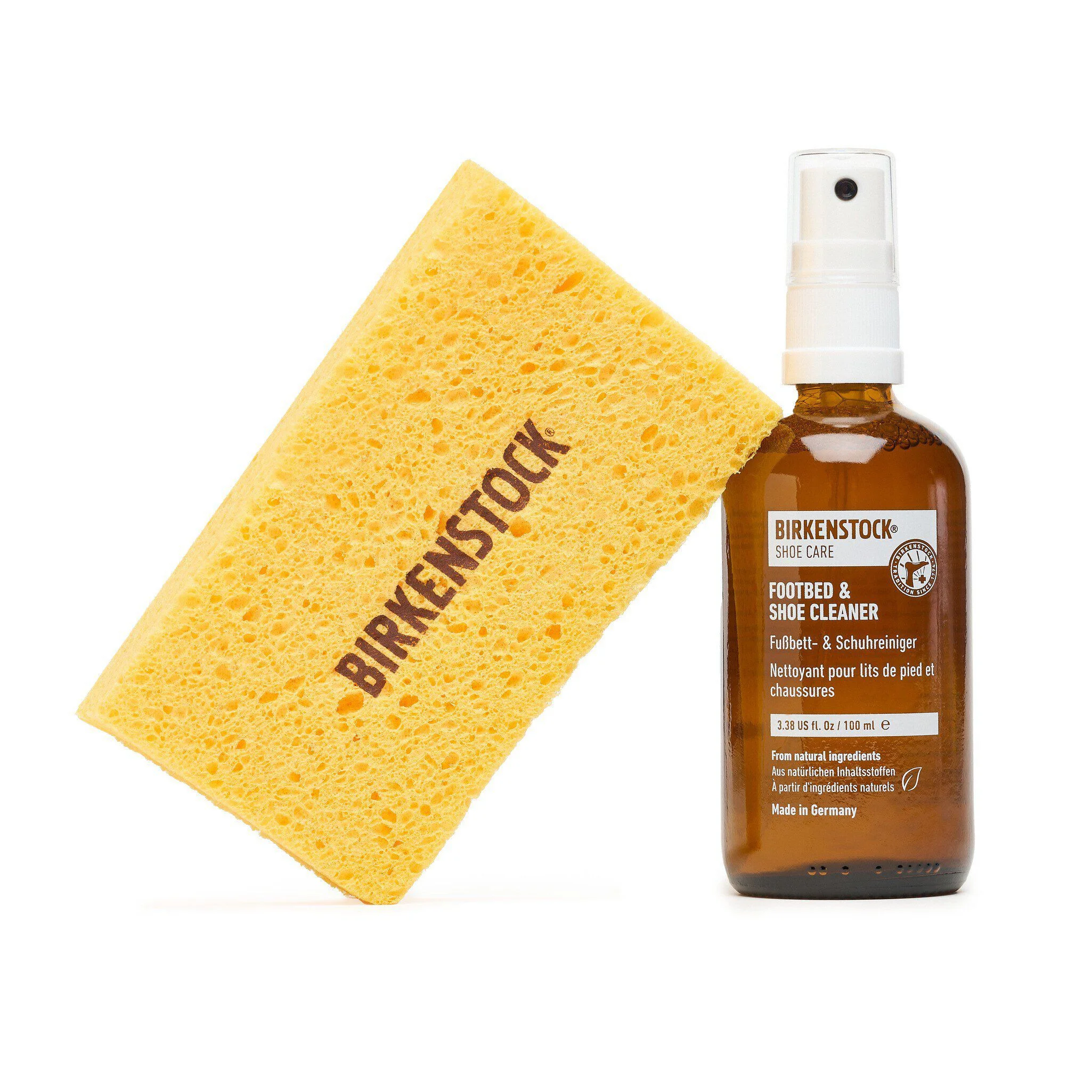 Footbed and Shoe Cleaner with Sponge - 1