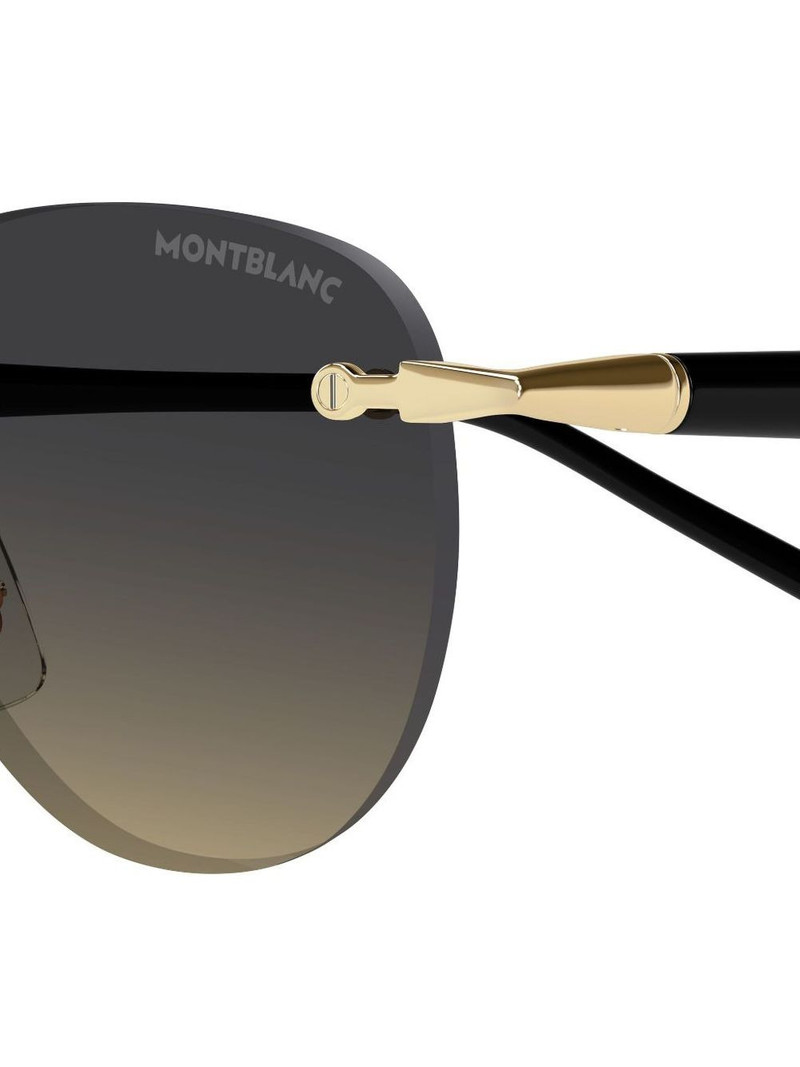 Montblanc navigator-frame sunglasses outlook