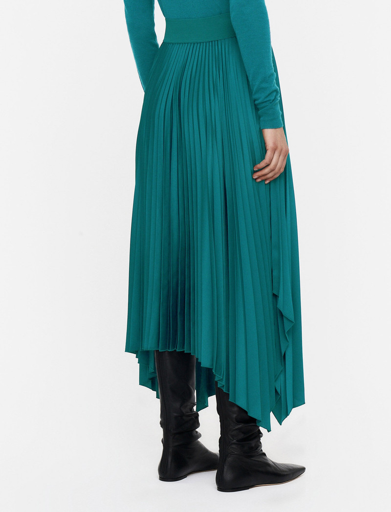 Knit Weave Plissé Ade Skirt 3