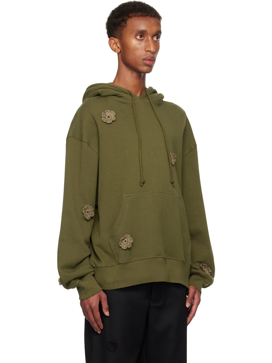 Khaki Daisy Gym Hoodie - 2