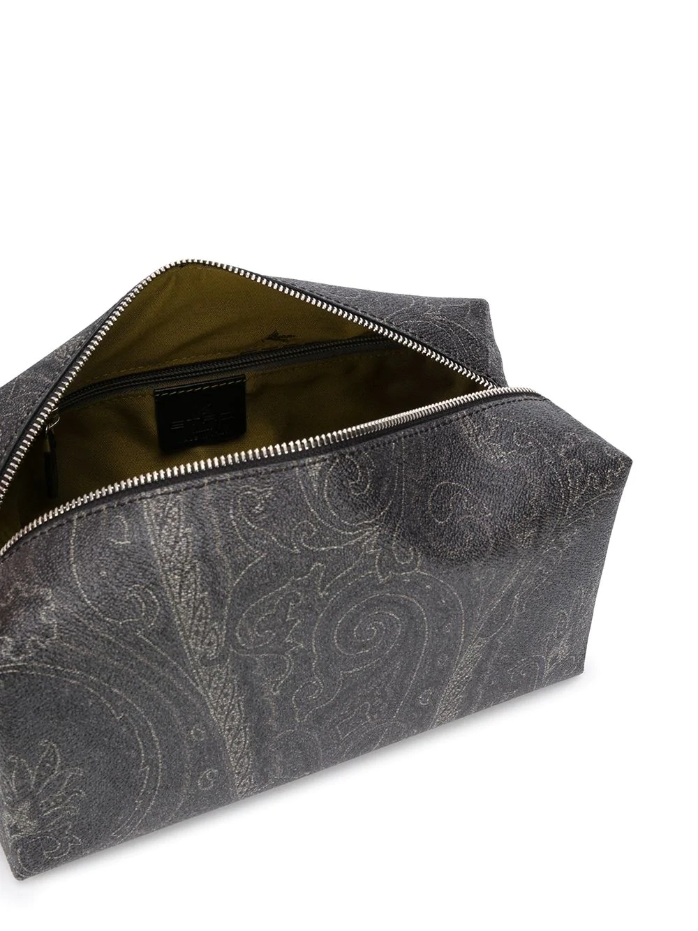 paisley-print wash bag - 4