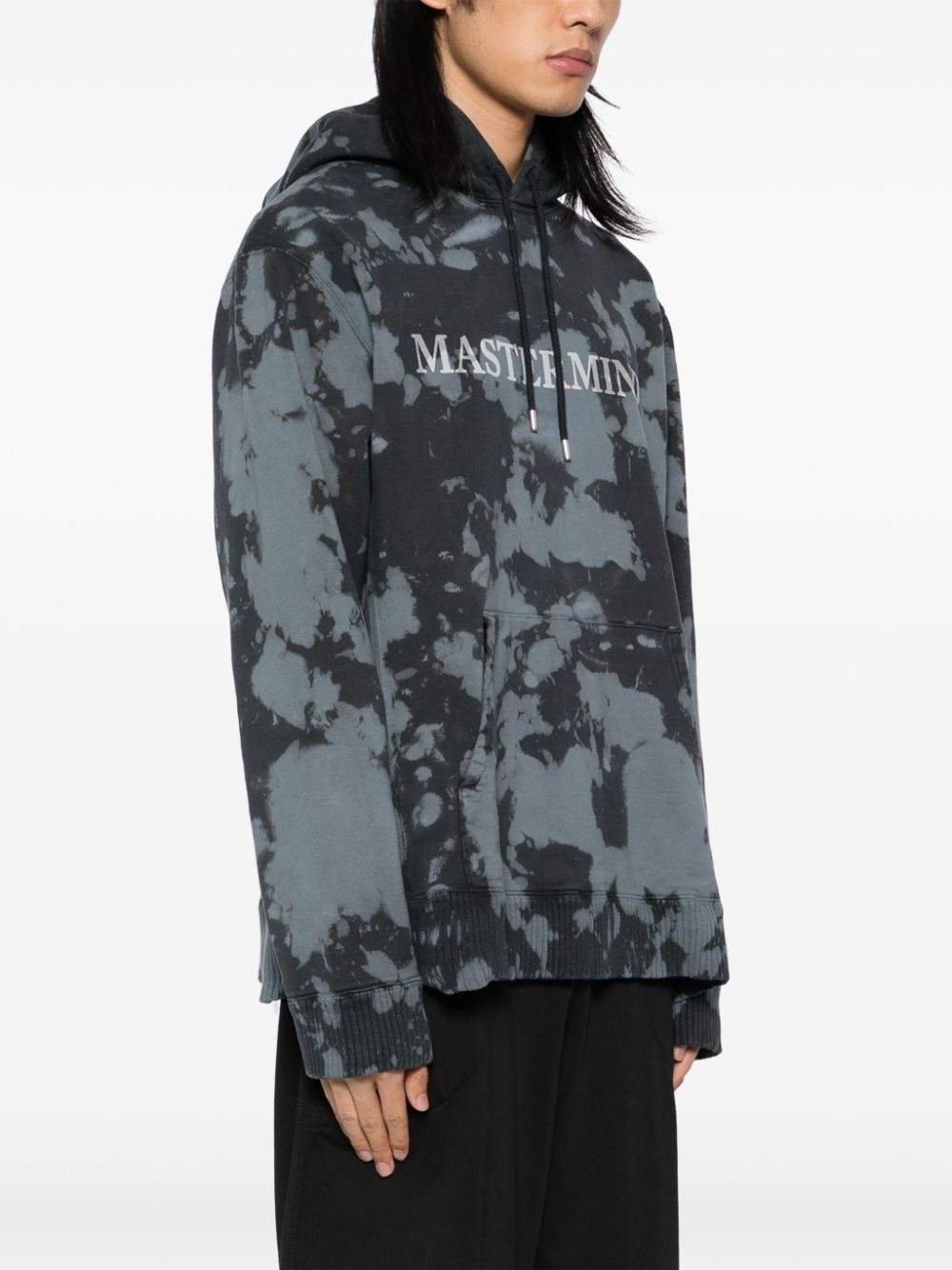 logo print hoodie - 3