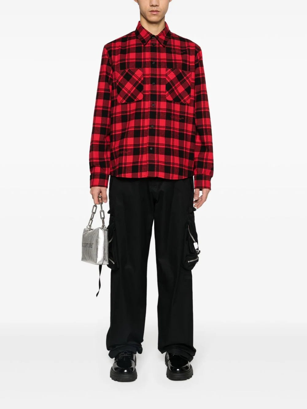 STRAIGHT-LEG CARGO TROUSERS - 2