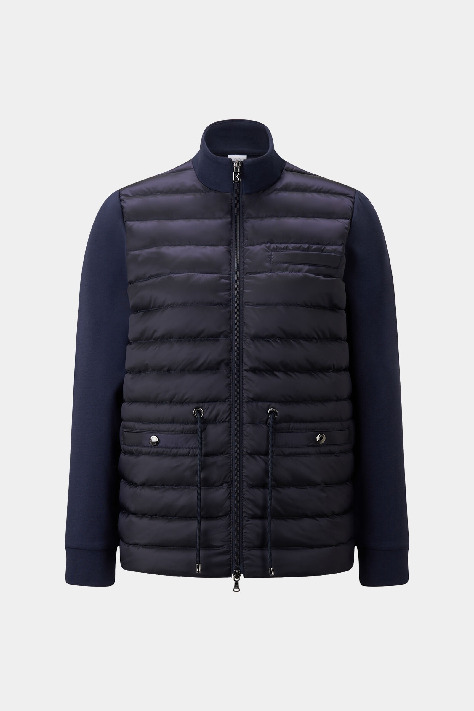 Catina Down sweatshirt jacket in Navy blue - 1