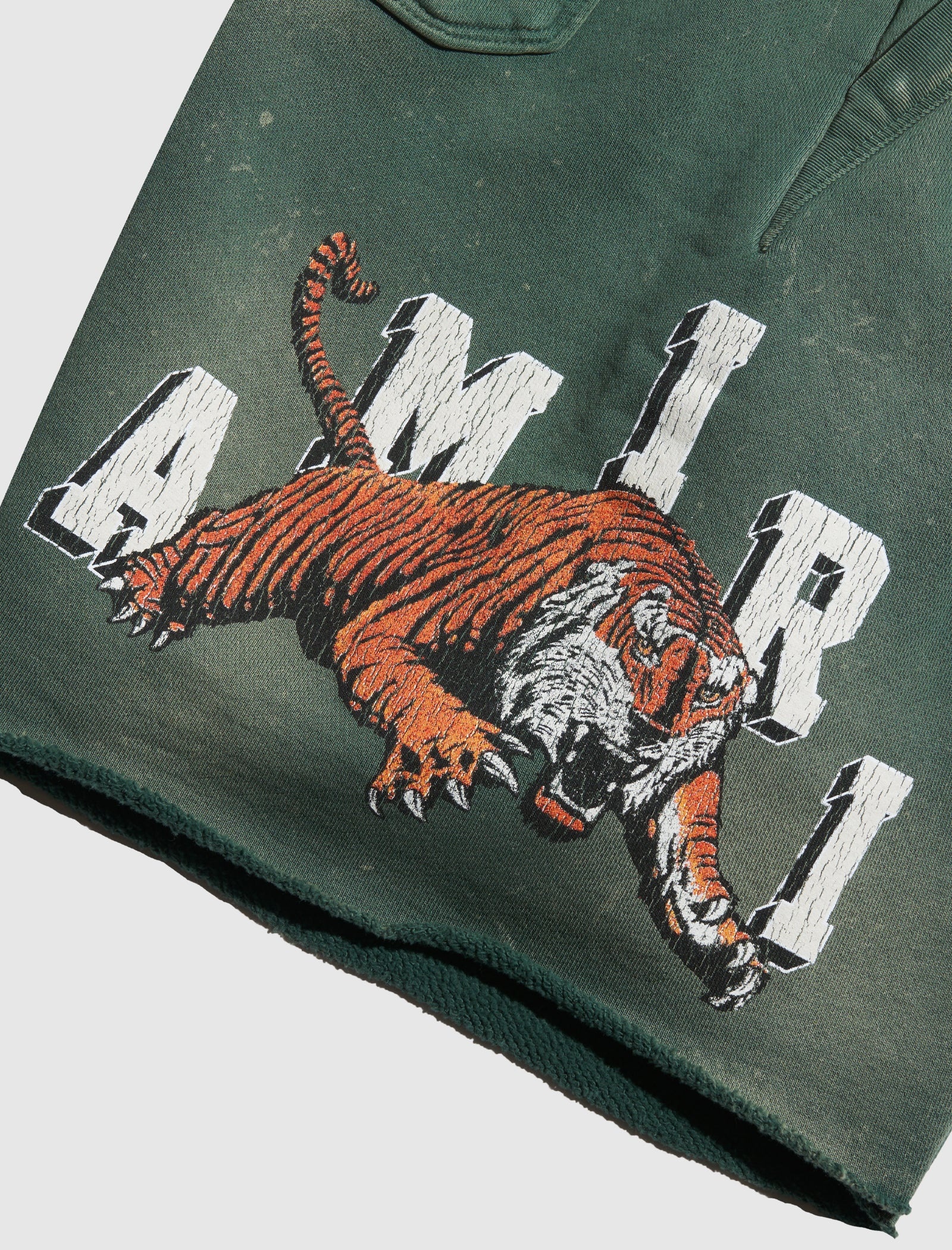 AMIRI VINTAGE TIGER SWEATSHORT | a-ma-maniere | REVERSIBLE