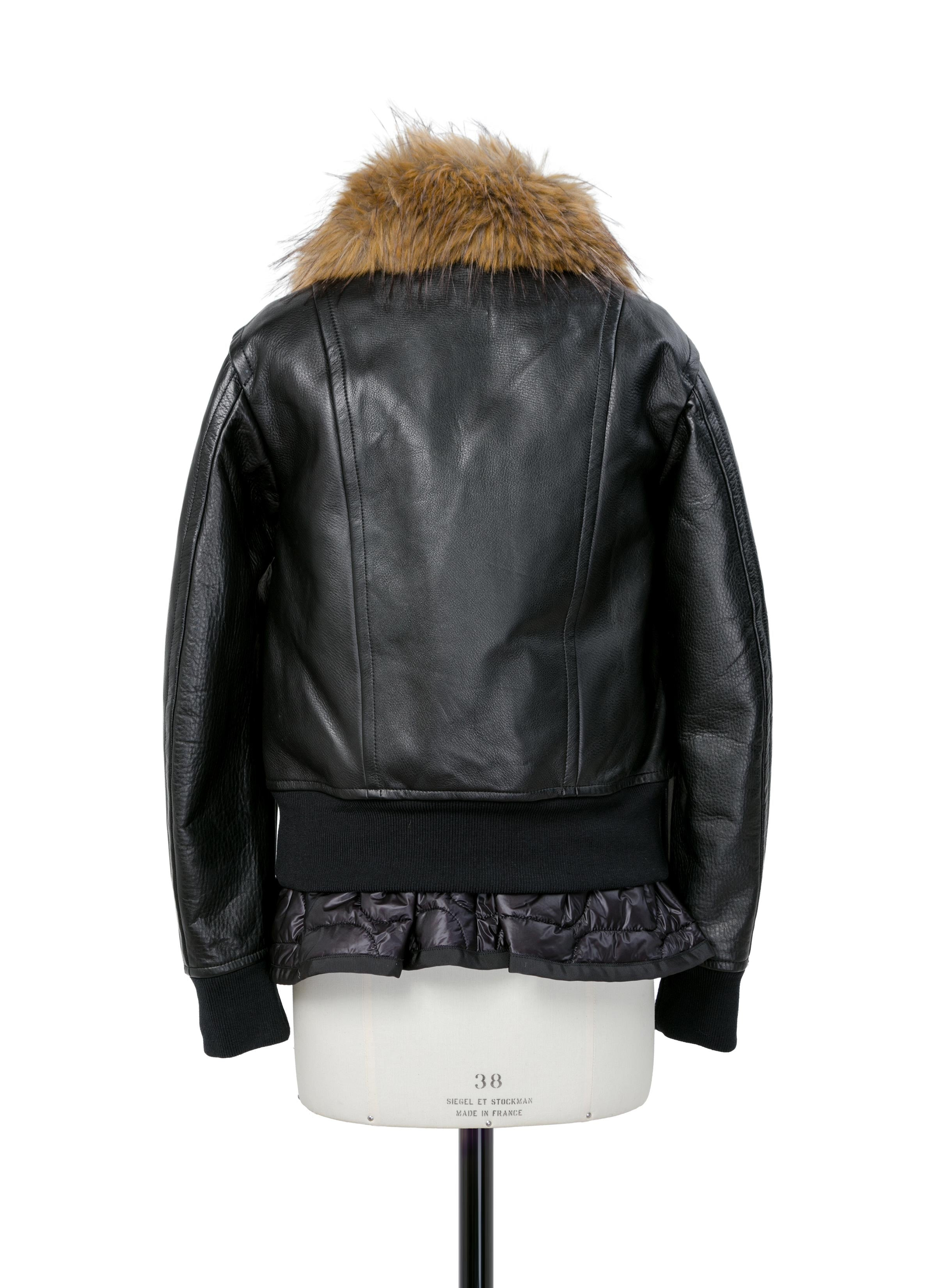 Leather Blouson - 3