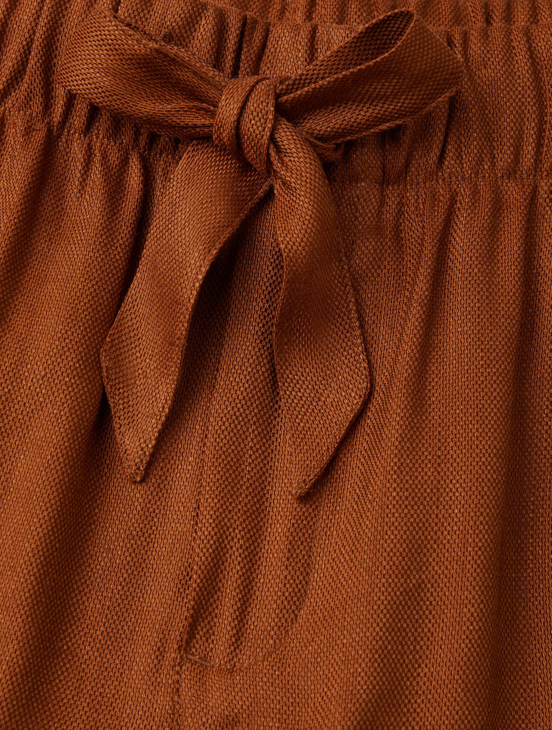 FRESCOBOL CARIOCA LUAN LINEN-BLEND TROUSERS outlook