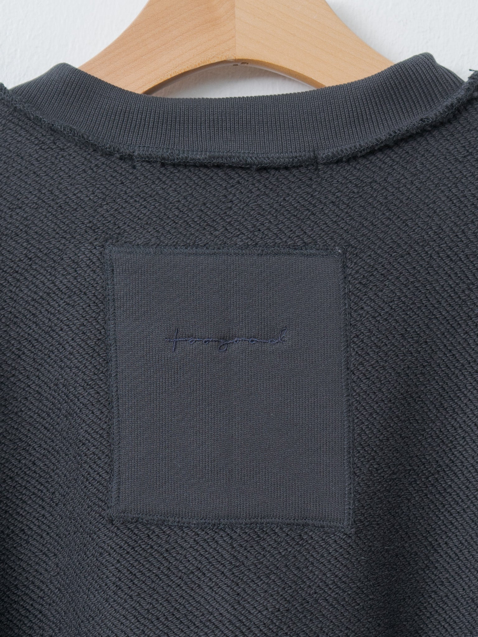 The Mechanic Jumper - Loopback Twill Charcoal - 9