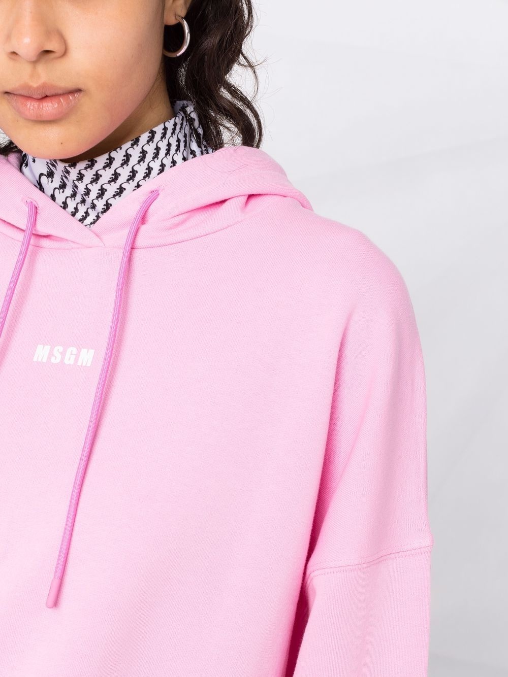 logo-print hoodie - 5