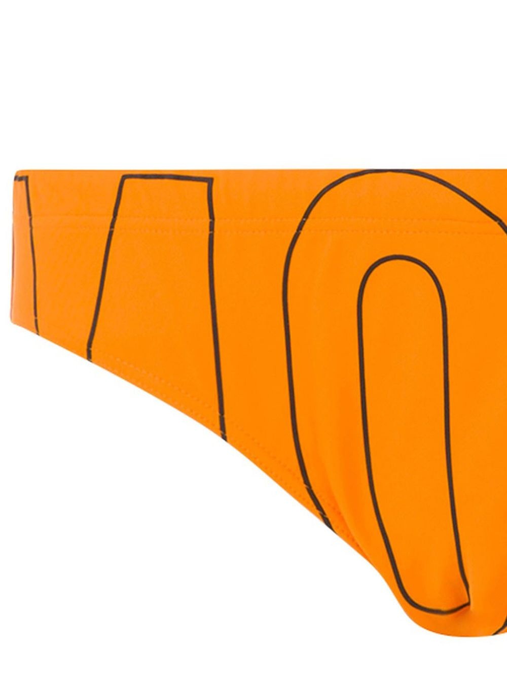 logo-print swim briefs - 2