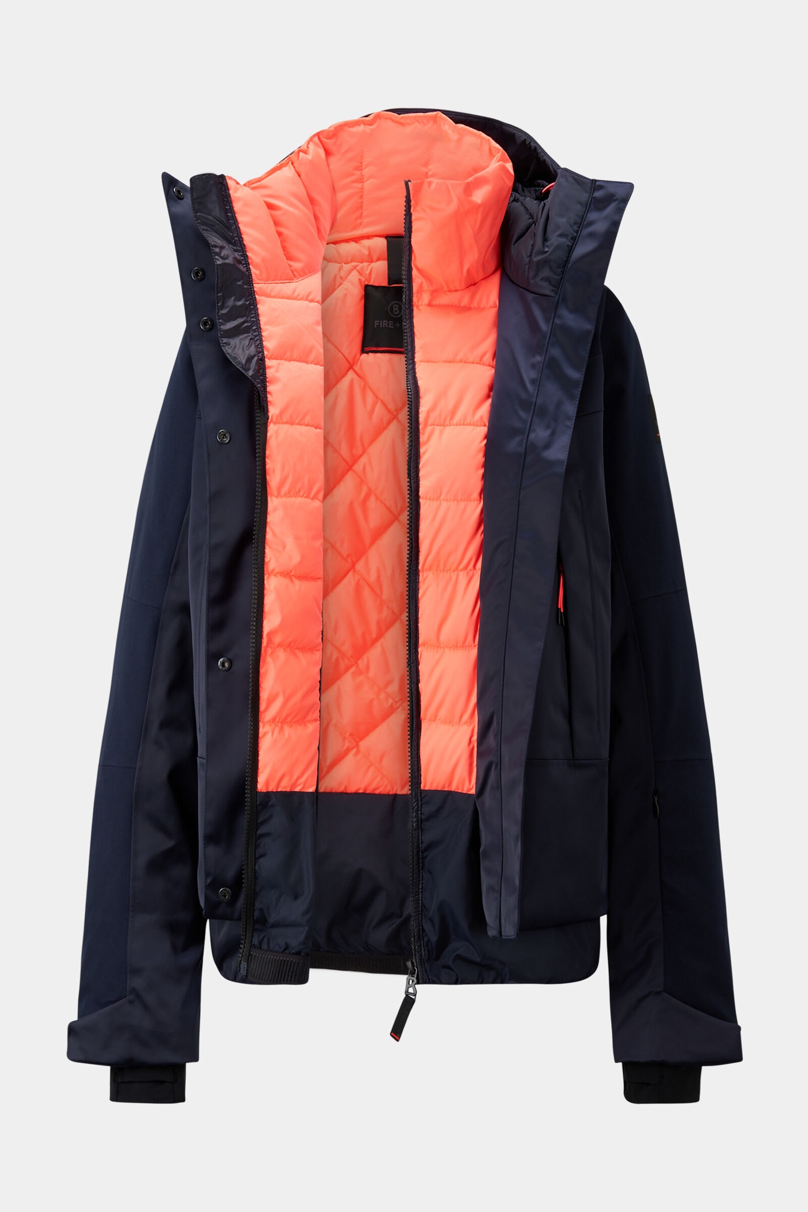 Tinka Ski jacket in Navy blue/Coral - 9