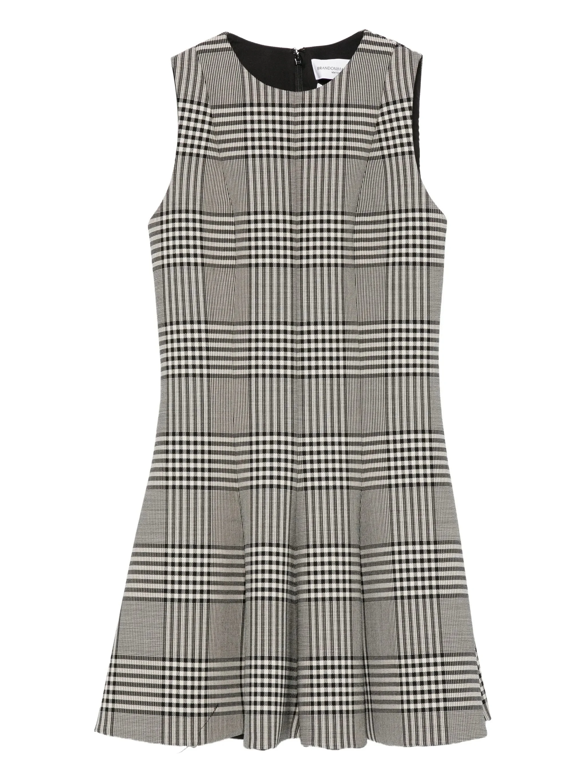 The Sophie checked mini dress - 1