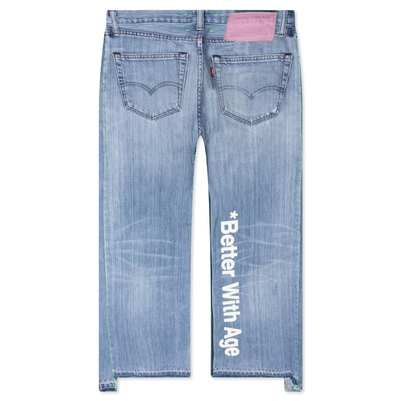 *Better With Age BAGGY JAWN DENIM PANTS - INDIGO outlook
