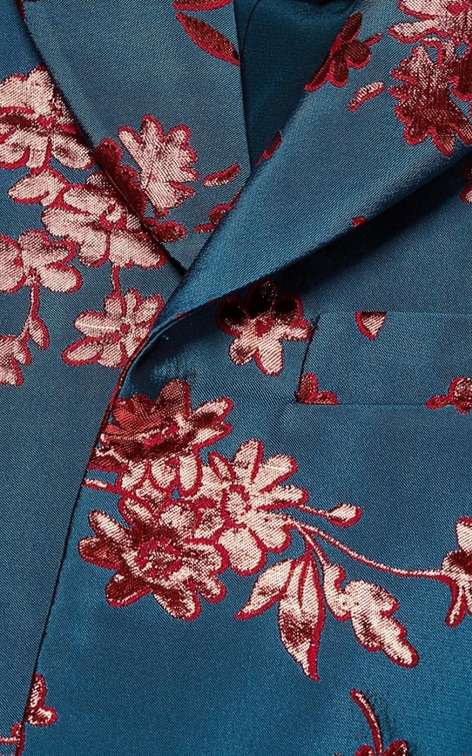 Floral Cropped Bolero Jacket - 4