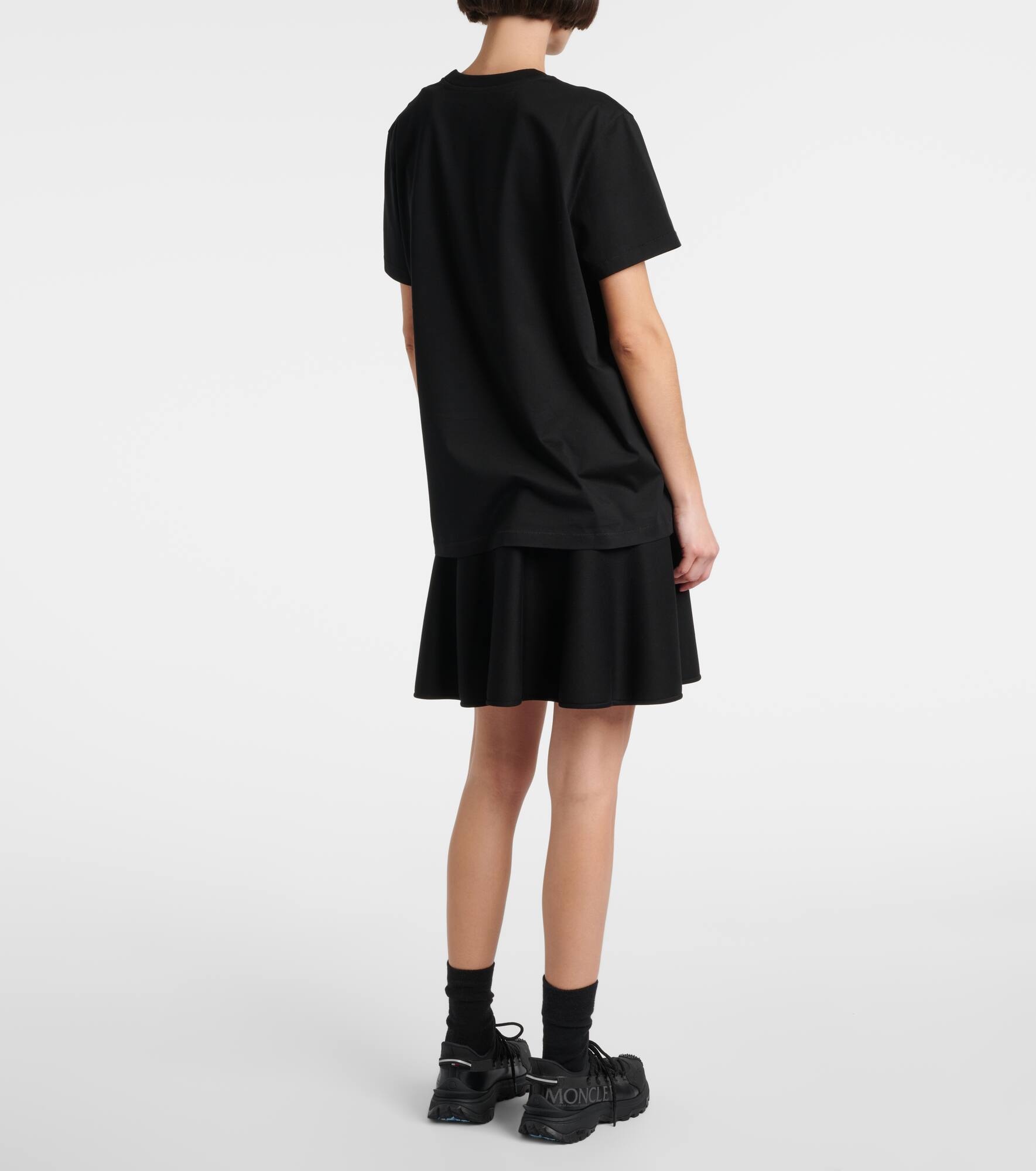 Embellished cotton T-shirt - 3