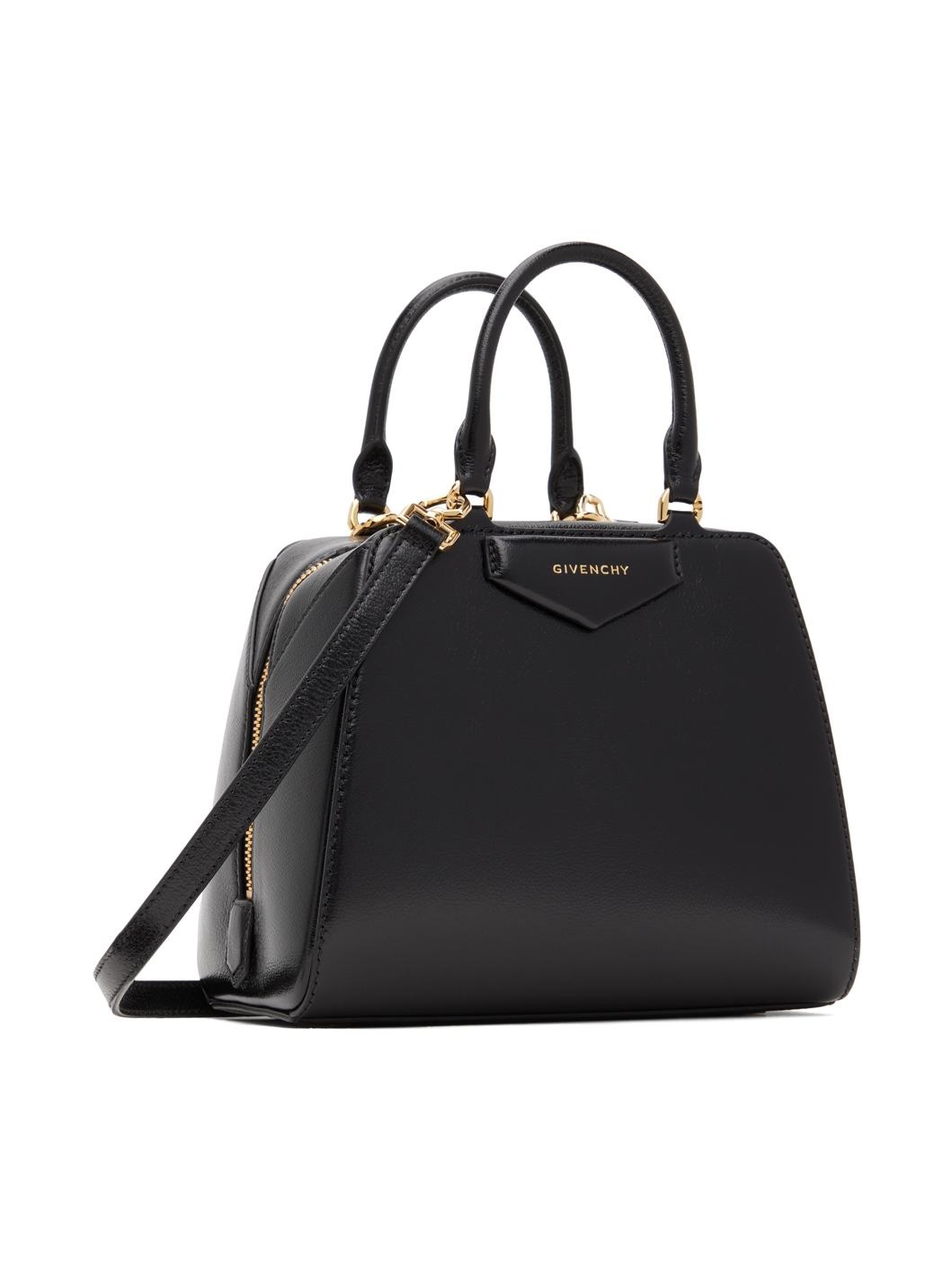 Black Mini Antigona Cube Bag - 2
