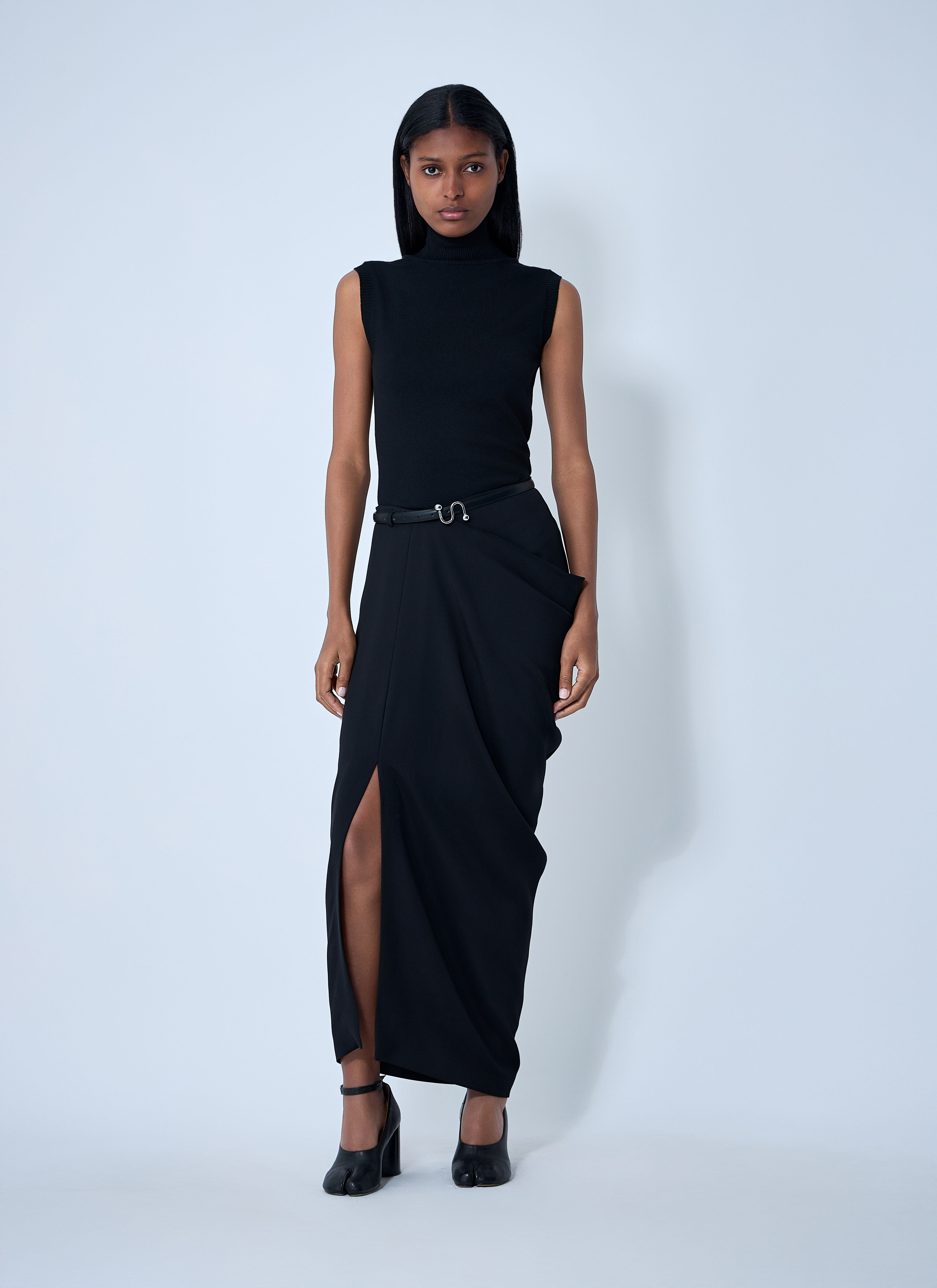 Draping Asymmetric Skirt - 2