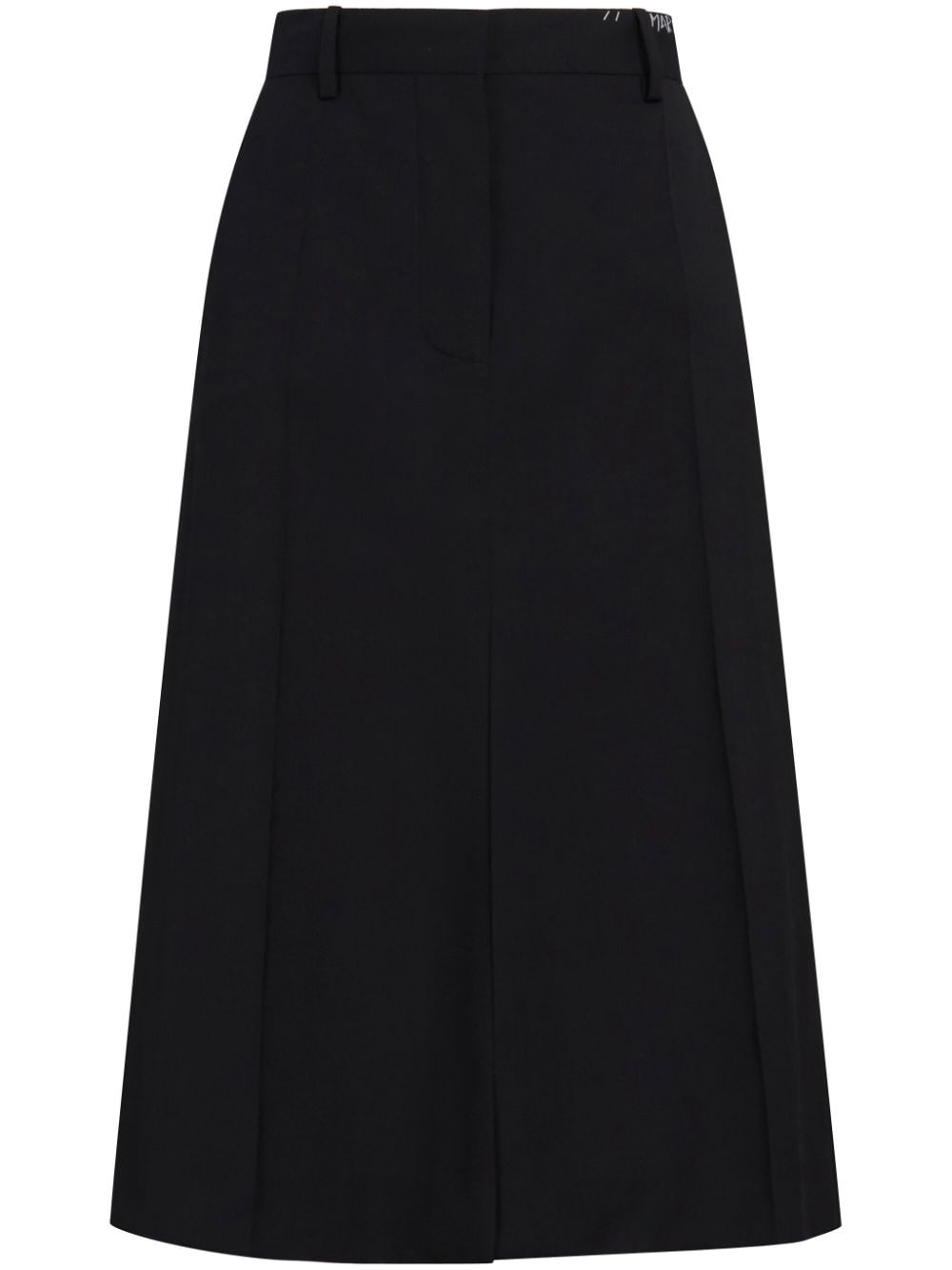 Marni virgin wool midi skirt | farfetch | REVERSIBLE