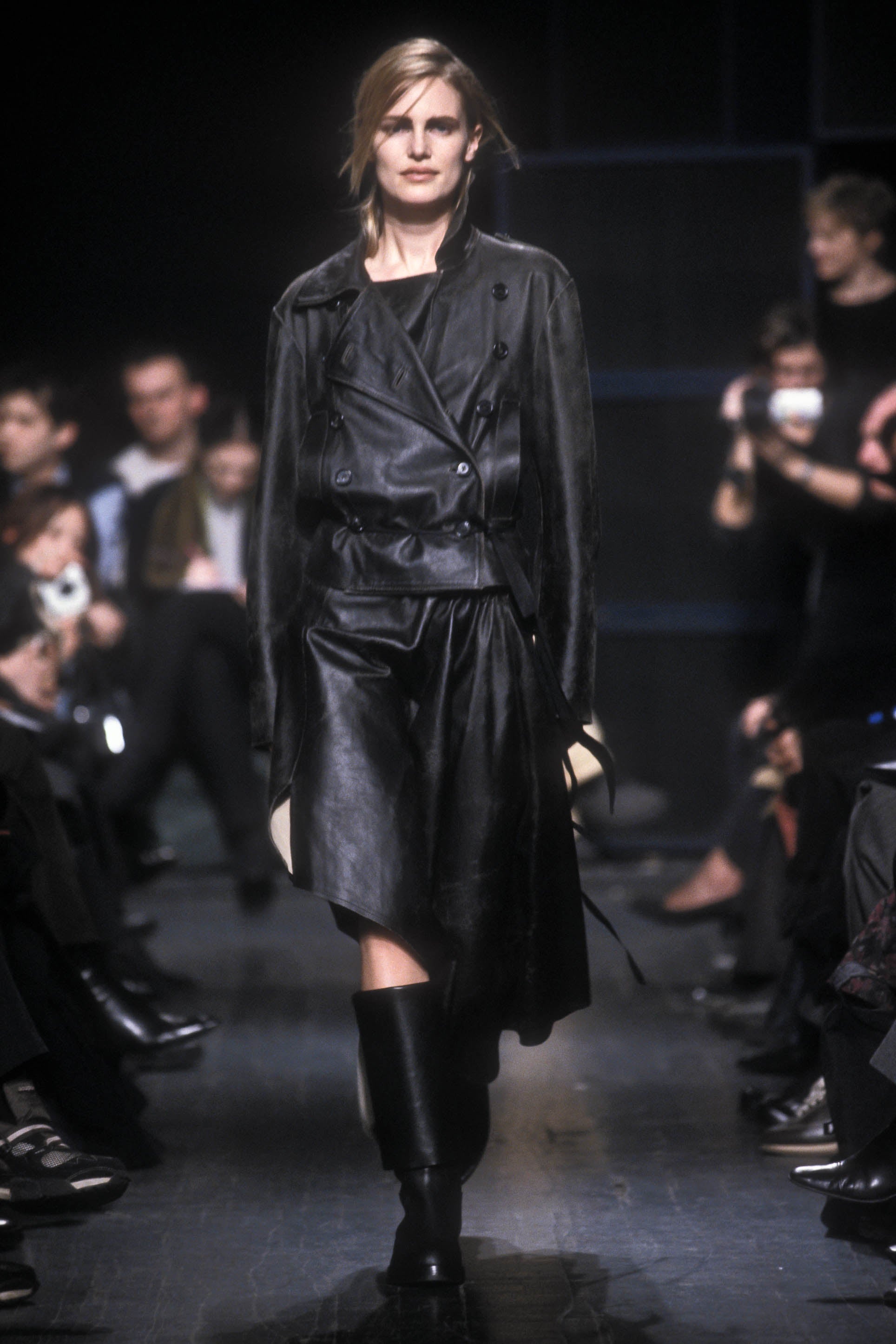 Ann Demeulemeester Fall 2000 Folded Thigh High Boot 43 - 2