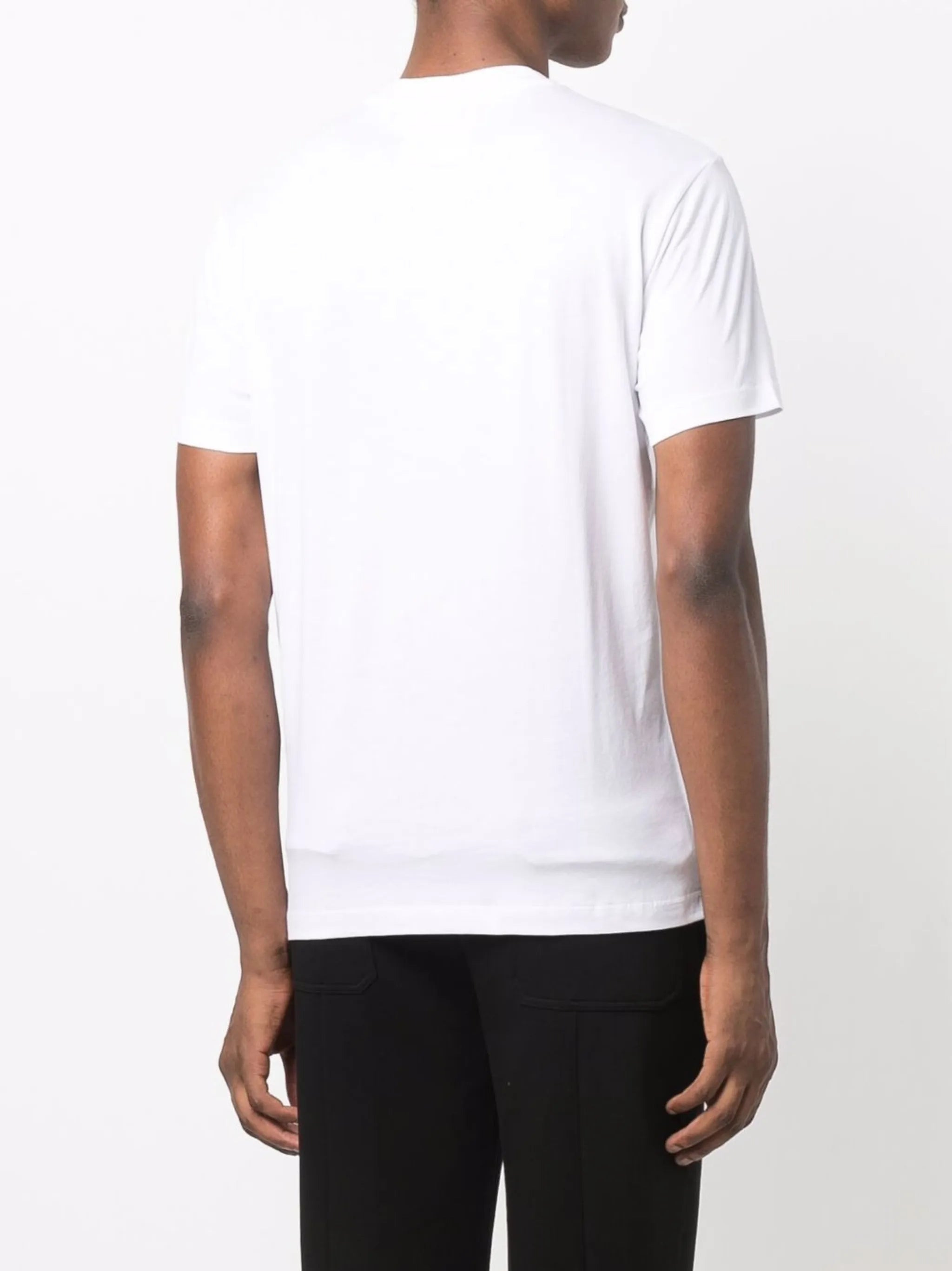 Emporio Armani Logo-print Cotton T-Shirt - 3